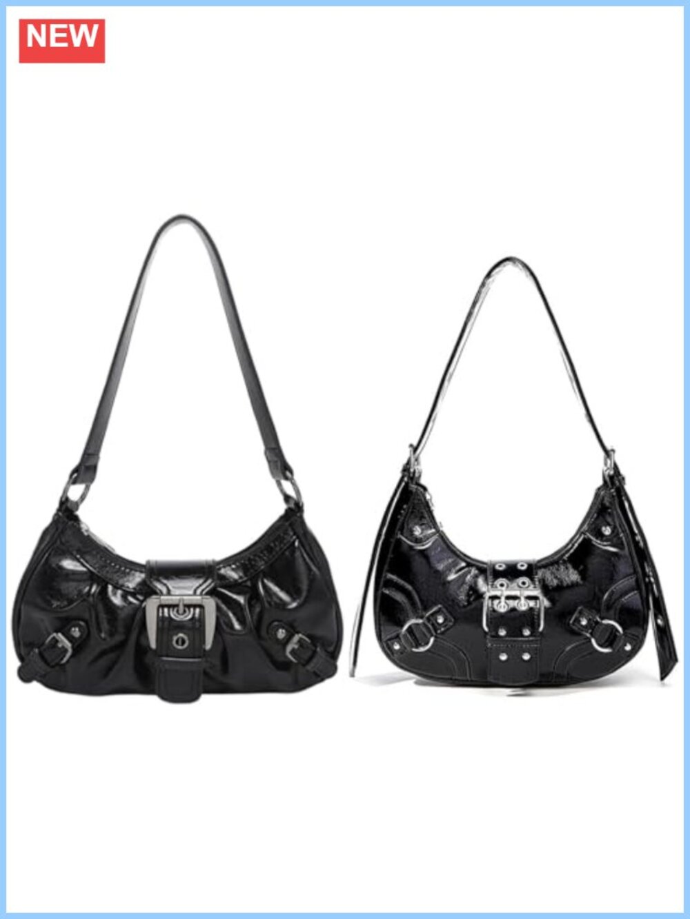 Y2K Hobo Bag Retro Purse Shoulder Handbag